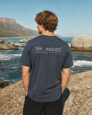 Classic Statement Tee, Grey-blu