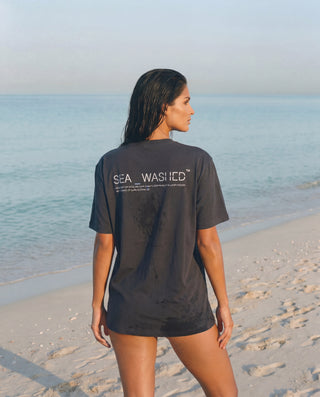 Classic Statement Tee, Grey-blu