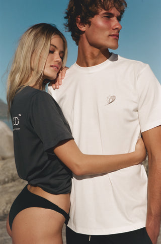 Classic Statement Tee, White