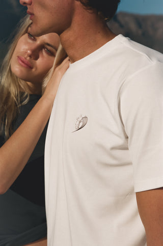 Classic Statement Tee, White