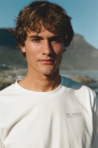 Tom Jean Webb X Sea_Washed Organic Cotton Long Sleeve, White