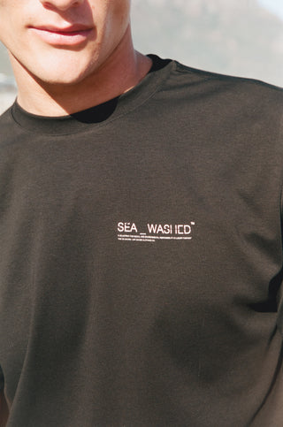 Tom Jean Webb X Sea_Washed Sundown Tee, Black