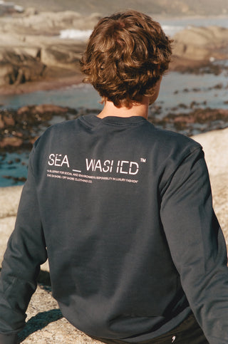 Classic Statement Sweater, Navy