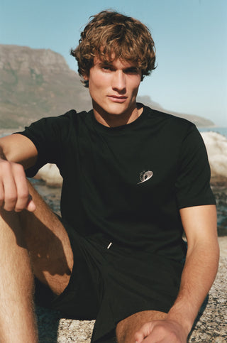 Classic Statement Tee, Black