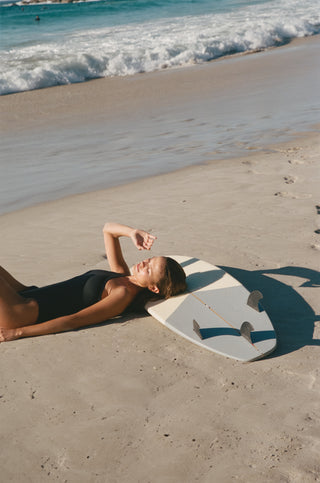 Delpino Recycled Swimsuit, Black