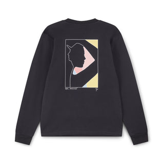 Tom Jean Webb X Sea_Washed Organic Cotton Long Sleeve, Black