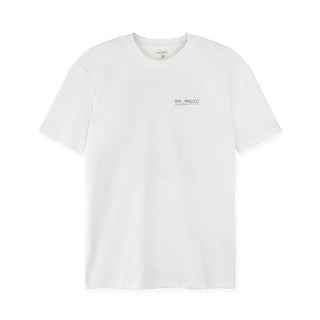 Tom Jean Webb X Sea_Washed Organic Cotton Tee, Surf Girl White